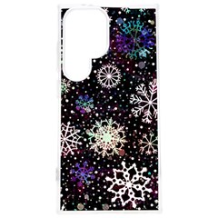 Shiny Winter Snowflake Abstract Christmas Cold Crystal December Samsung Galaxy S24 Plus 6 7 Inch Tpu Uv Case by Bedest