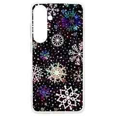 Shiny Winter Snowflake Abstract Christmas Cold Crystal December Samsung Galaxy S24 Ultra 6 9 Inch Tpu Uv Case by Bedest