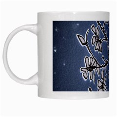 Nature Charm Drawing  White Mug by dflcprintsclothing