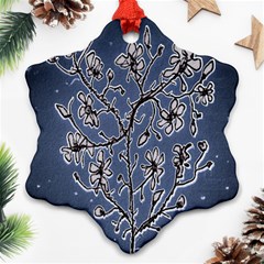 Nature Charm Drawing  Ornament (snowflake)