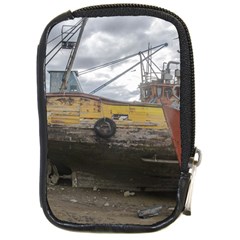 Maritime Memories, San Antonio Oeste, Rio Negro, Argentina Compact Camera Leather Case