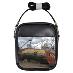 Maritime Memories, San Antonio Oeste, Rio Negro, Argentina Girls Sling Bag