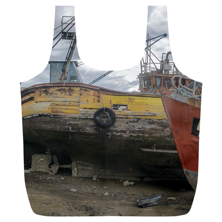 Maritime Memories, San Antonio Oeste, Rio Negro, Argentina Full Print Recycle Bag (XL)