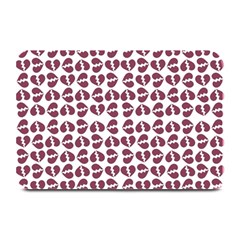 Love In Pieces Print Pattern Design Plate Mats by dflcprintsclothing