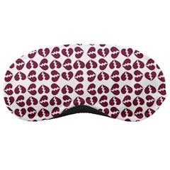 Love In Pieces Print Pattern Design Sleep Mask by dflcprintsclothing