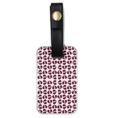 Love In Pieces Print Pattern Design Luggage Tag (one Side) by dflcprintsclothing