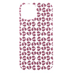 Love In Pieces Print Pattern Design Iphone 15 Black Uv Print Pc Hardshell Case by dflcprintsclothing