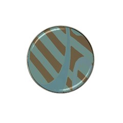 Earthbound Geometry Print Hat Clip Ball Marker (10 Pack) by dflcprintsclothing