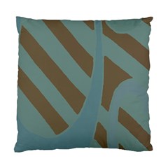 Earthbound Geometry Print Standard Cushion Case (one Side) by dflcprintsclothing