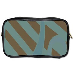 Earthbound Geometry Print Toiletries Bag (one Side) by dflcprintsclothing