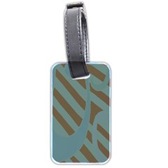 Earthbound Geometry Print Luggage Tag (two Sides) by dflcprintsclothing