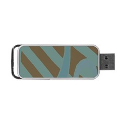 Earthbound Geometry Print Portable Usb Flash (one Side) by dflcprintsclothing