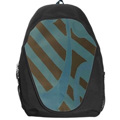 Earthbound Geometry Print Backpack Bag by dflcprintsclothing