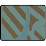 Earthbound Geometry Print Two Sides Fleece Blanket (Medium) 58.8 x47.4  Blanket Back