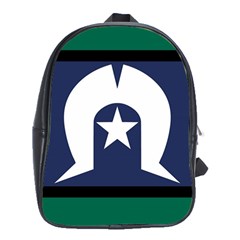 Torres Strait (Zenadth Kes) flag on School Bag (XL)