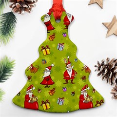 Background With Santa Claus, Christmas Decorations Ornament (christmas Tree) 