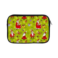 Background With Santa Claus, Christmas Decorations Apple Ipad Mini Zipper Cases by kyorashop23