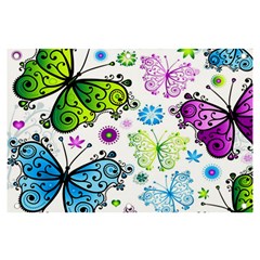 Butterflies, Abstract, Background, Colorful Banner And Sign 6  X 4  by kyorashop23