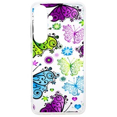 Butterflies, Abstract, Background, Colorful Samsung Galaxy S24 Ultra 6 9 Inch Tpu Uv Case