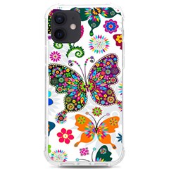 Butterflies, Abstract, Colorful, Floral, Flowers Iphone 12/12 Pro Tpu Uv Print Case by kyorashop23