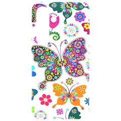 Butterflies, Abstract, Colorful, Floral, Flowers Samsung Galaxy S24 6 2 Inch Black Tpu Uv Case by kyorashop23