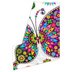 Butterflies, Abstract, Colorful, Floral, Flowers Men s Front Zip Ski And Snowboard Bib Pants