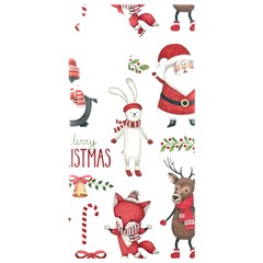 Christmas Characters Pattern, Xmas Backgrounds Samsung Galaxy S24 Ultra 6 9 Inch Black Tpu Uv Case by kyorashop23