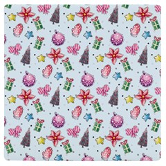 Christmas Decorations Pattern, Xmas Backgrounds Uv Print Square Tile Coaster 