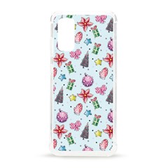 Christmas Decorations Pattern, Xmas Backgrounds Samsung Galaxy S20 6 2 Inch Tpu Uv Case by kyorashop23