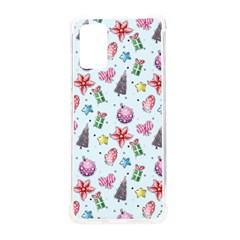 Christmas Decorations Pattern, Xmas Backgrounds Samsung Galaxy S20 Plus 6 7 Inch Tpu Uv Case by kyorashop23