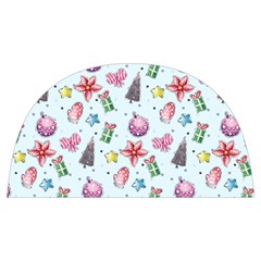 Christmas Decorations Pattern, Xmas Backgrounds Anti Scalding Pot Cap by kyorashop23