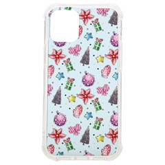 Christmas Decorations Pattern, Xmas Backgrounds Iphone 12 Mini Tpu Uv Print Case	 by kyorashop23