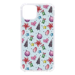 Christmas Decorations Pattern, Xmas Backgrounds Iphone 13 Tpu Uv Print Case by kyorashop23