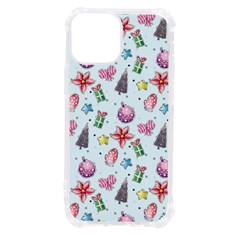 Christmas Decorations Pattern, Xmas Backgrounds Iphone 13 Mini Tpu Uv Print Case by kyorashop23