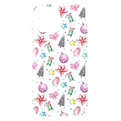 Christmas Decorations Pattern, Xmas Backgrounds Iphone 15 Black Uv Print Pc Hardshell Case by kyorashop23