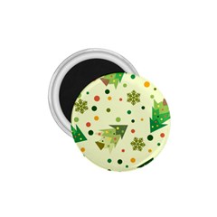 Christmas Pattern Background Seamless 1.75  Magnets