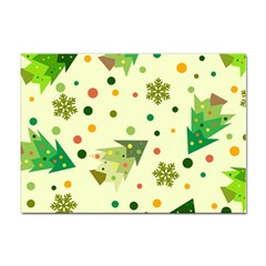 Christmas Pattern Background Seamless Sticker A4 (100 pack)