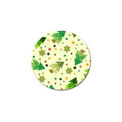 Christmas Pattern Background Seamless Golf Ball Marker (10 pack)