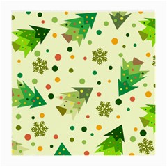 Christmas Pattern Background Seamless Medium Glasses Cloth (2 Sides)