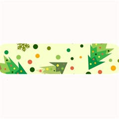 Christmas Pattern Background Seamless Large Bar Mat