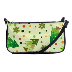 Christmas Pattern Background Seamless Shoulder Clutch Bag