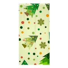 Christmas Pattern Background Seamless Shower Curtain 36  x 72  (Stall) 