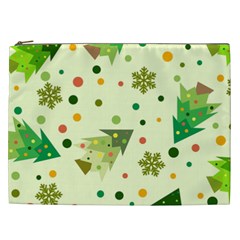 Christmas Pattern Background Seamless Cosmetic Bag (XXL)