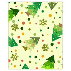 Christmas Pattern Background Seamless Drawstring Bag (Small)