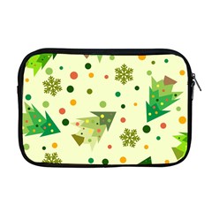 Christmas Pattern Background Seamless Apple MacBook Pro 17  Zipper Case