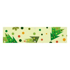 Christmas Pattern Background Seamless Banner and Sign 4  x 1 