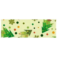 Christmas Pattern Background Seamless Banner and Sign 9  x 3 