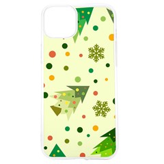 Christmas Pattern Background Seamless Iphone 15 Tpu Uv Print Case by kyorashop23