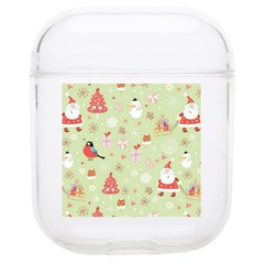 Christmas Pattern, Christmas Tree, Santa Soft Tpu Airpods 1/2 Case by kyorashop23