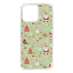 Christmas Pattern, Christmas Tree, Santa Iphone 14 Pro Max Tpu Uv Print Case